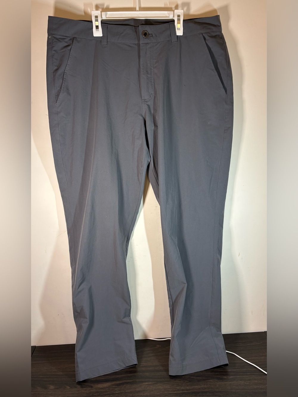ExOfficio Classic Straight Fit Pants with InsectShield - Gray - M38